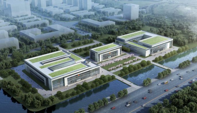 崇明公安局新建业务大楼，工程量6000立